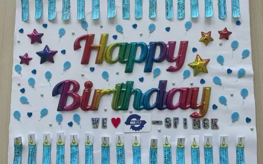 urodziny wydziału tort