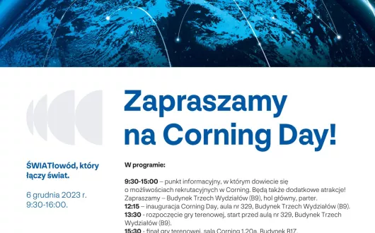 Corning day - plakat