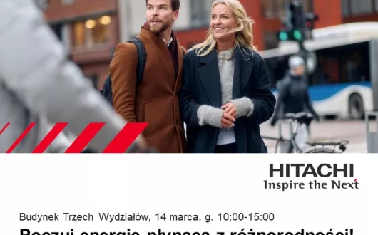 hitachi dzień otwarty plakat