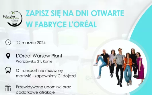 loreal dzień otwarty plakat