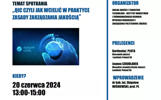 ulotka czwartek jakości