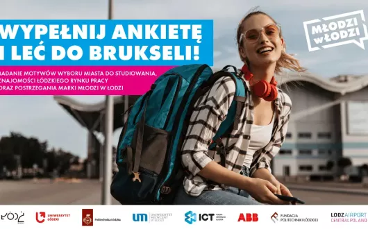 plakat Młodzi w Łodzi