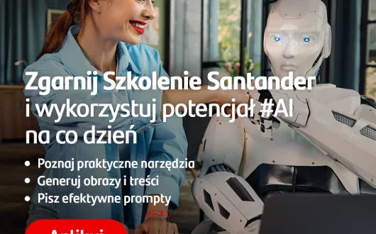 plakat szkolenie santander