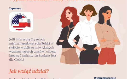 plakat zostań panią ambasador