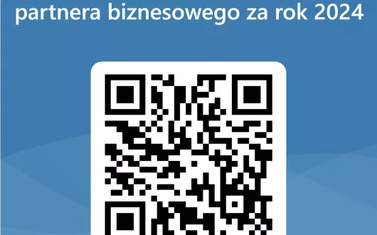 QRCode dla Studenckie wyróżnienie dla partnera biznesowego za rok 2024