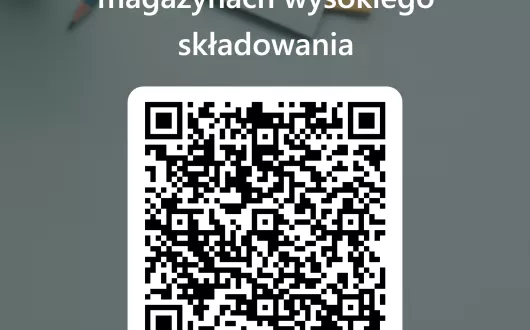 QRCode dla Obsługa logistyczna klientów w magazynach wysokiego składowania