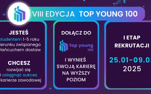Grafika - rekrutacja Top Young 100