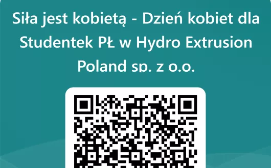 QRCode dla Siła jest kobietą - Dzień kobiet dla Studentek