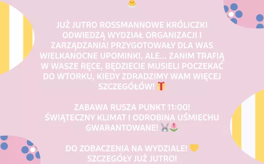 plakat Wielkanoc x Rossmann