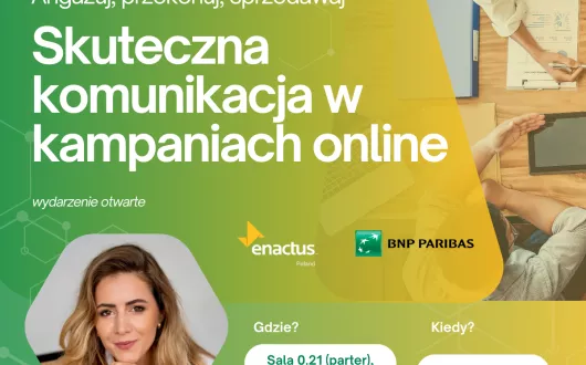 plakat szkolenie Skuteczna komunikacja