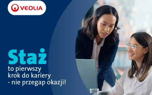 plakat staż Veolia