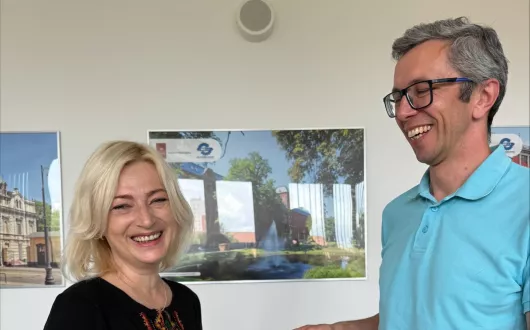 Podpisanie umowy podwójnego dyplomu z Narodowym Uniwersytetem Technicznym - Instytutem Politechnicznym w Charkowie