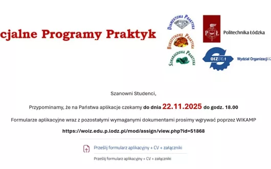 plakat praktyki