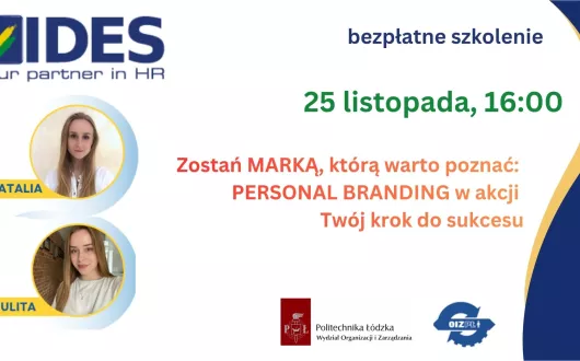 Zaproszenie na bezpłatne szkolenie