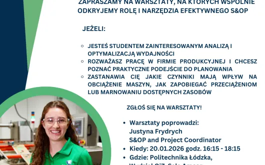 plakat szkolenie amcor