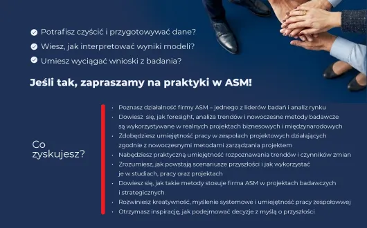 plakat praktyki ASM