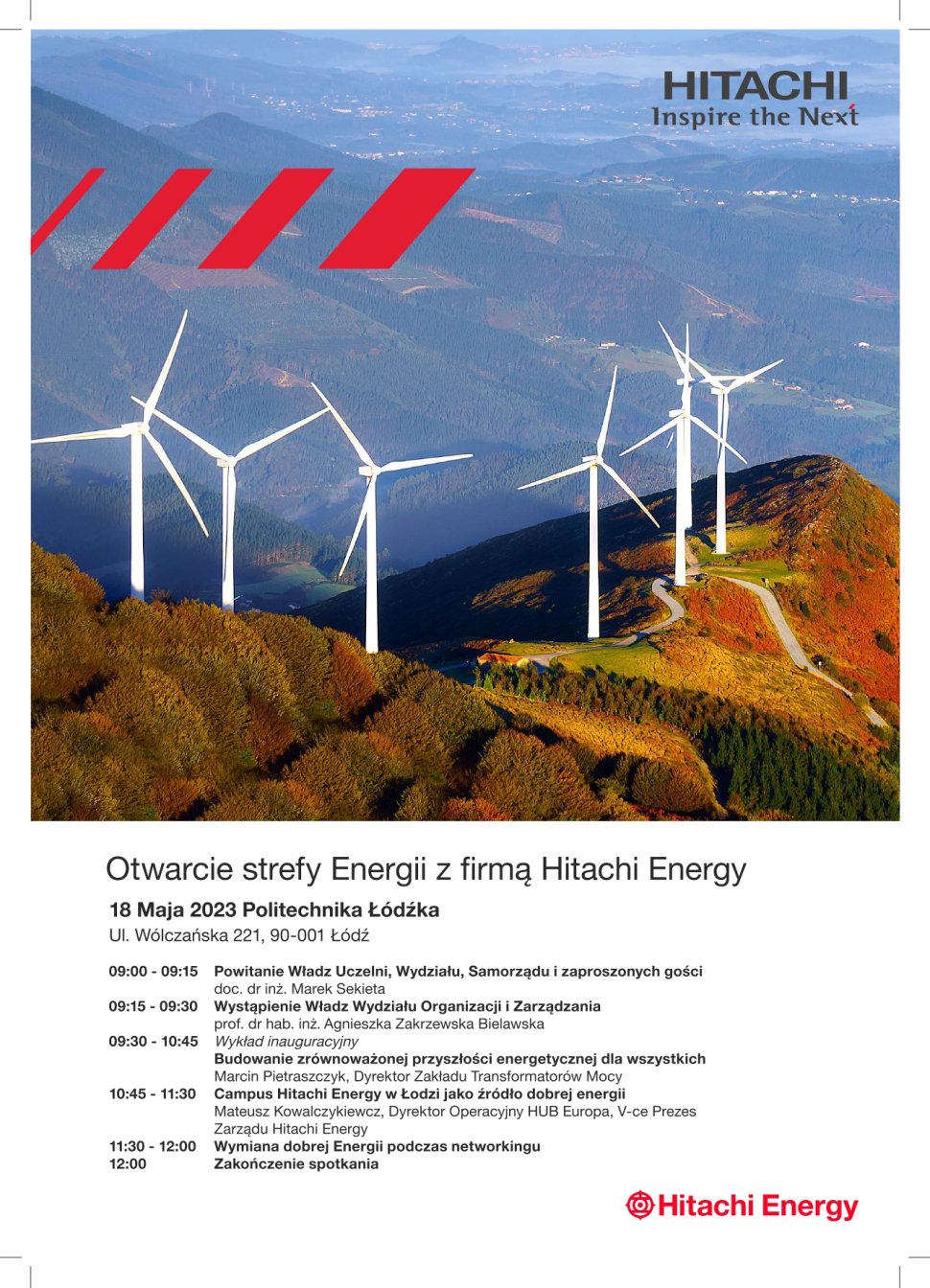 Otwarcie Strefy Energii z firmą Hitachi Energy