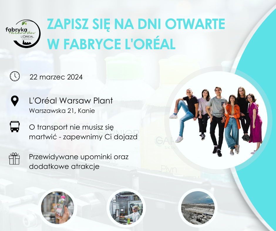 loreal dzień otwarty plakat