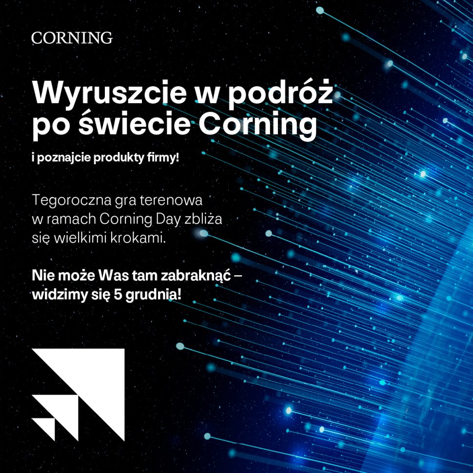 Corning Day - materiały