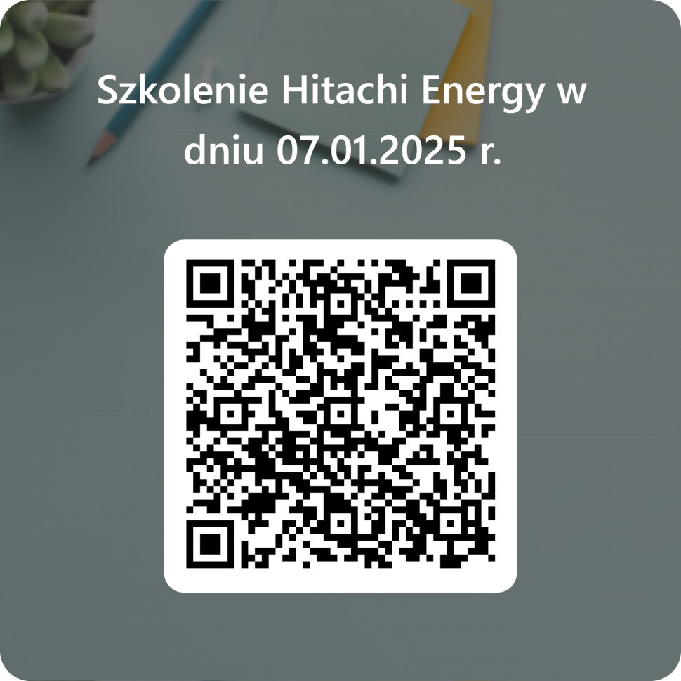 QRCode dla Szkolenie Hitachi Energy