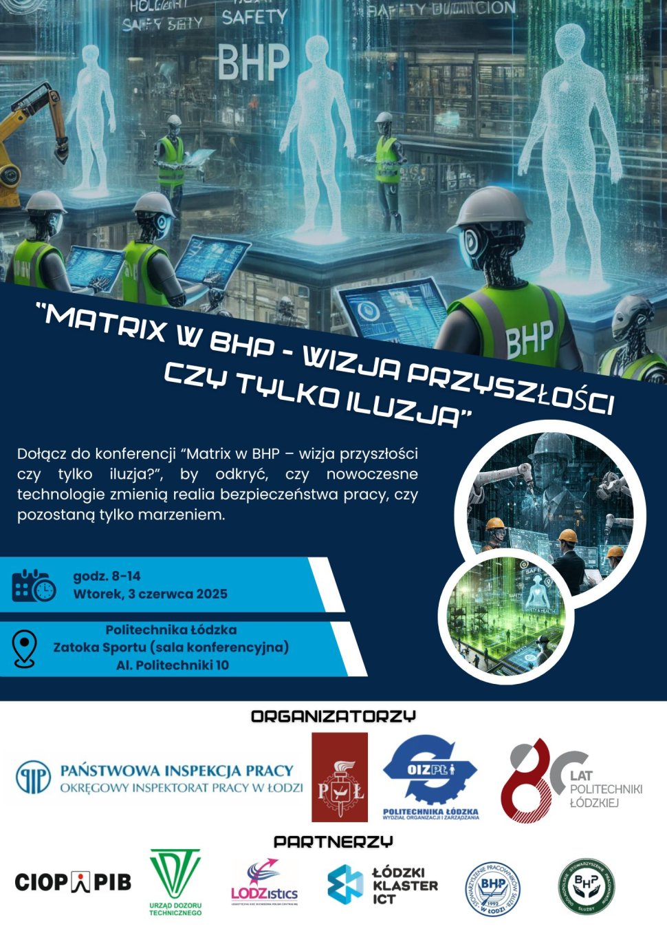 plakat konferencja bhp