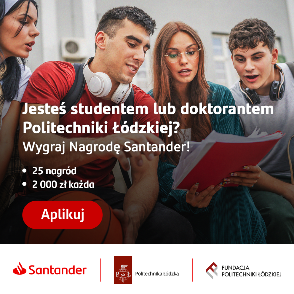 plakat stypendia Santander