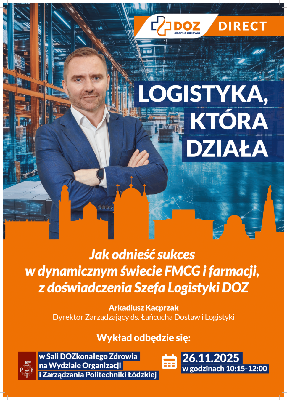 plakat wykład doz direct