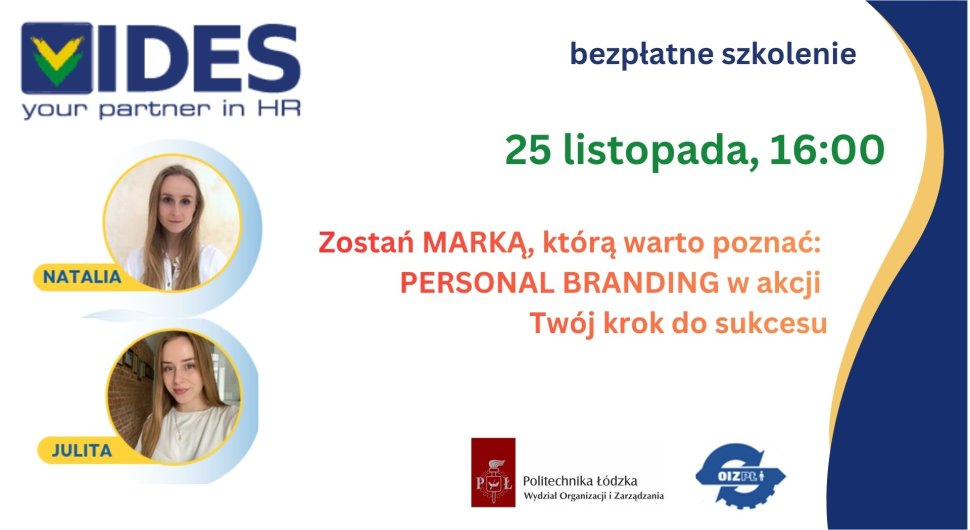 Zaproszenie na bezpłatne szkolenie