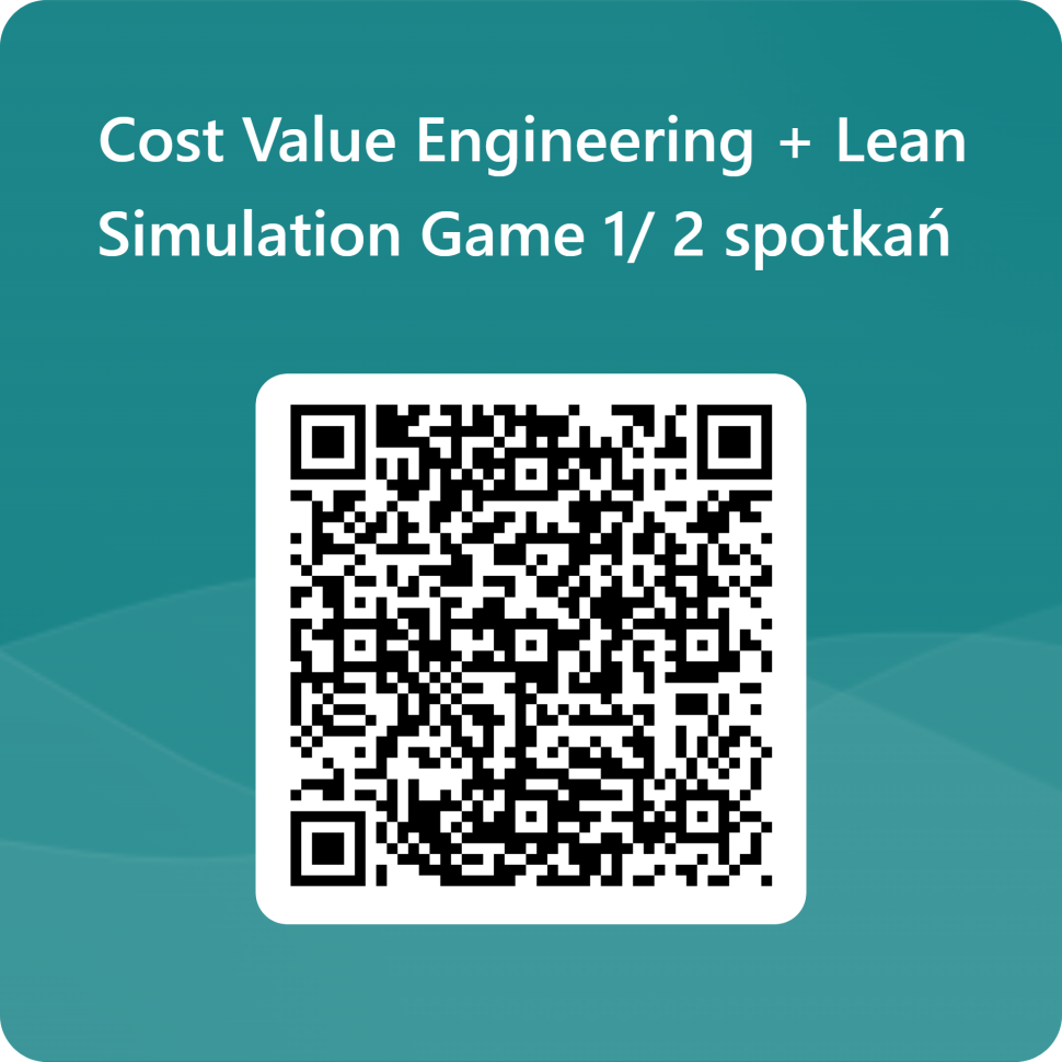 QRCode dla Cost Value Engineering