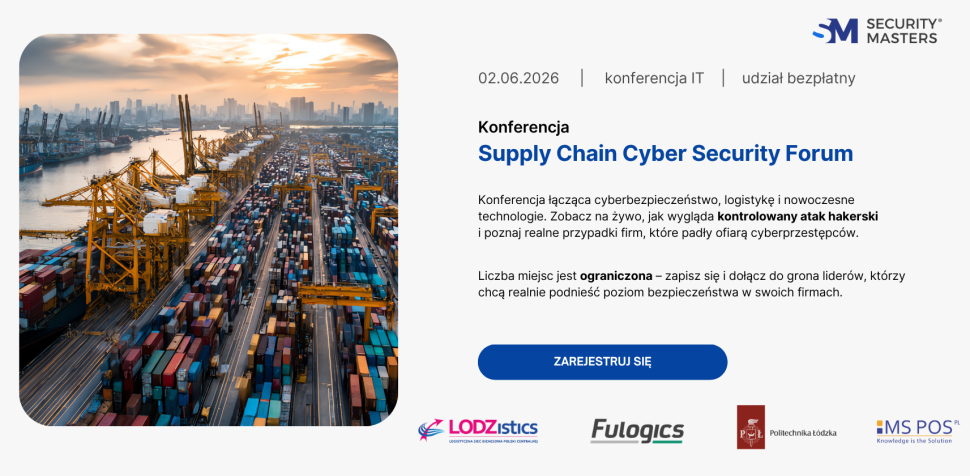 plakat konferencja Supply Chain