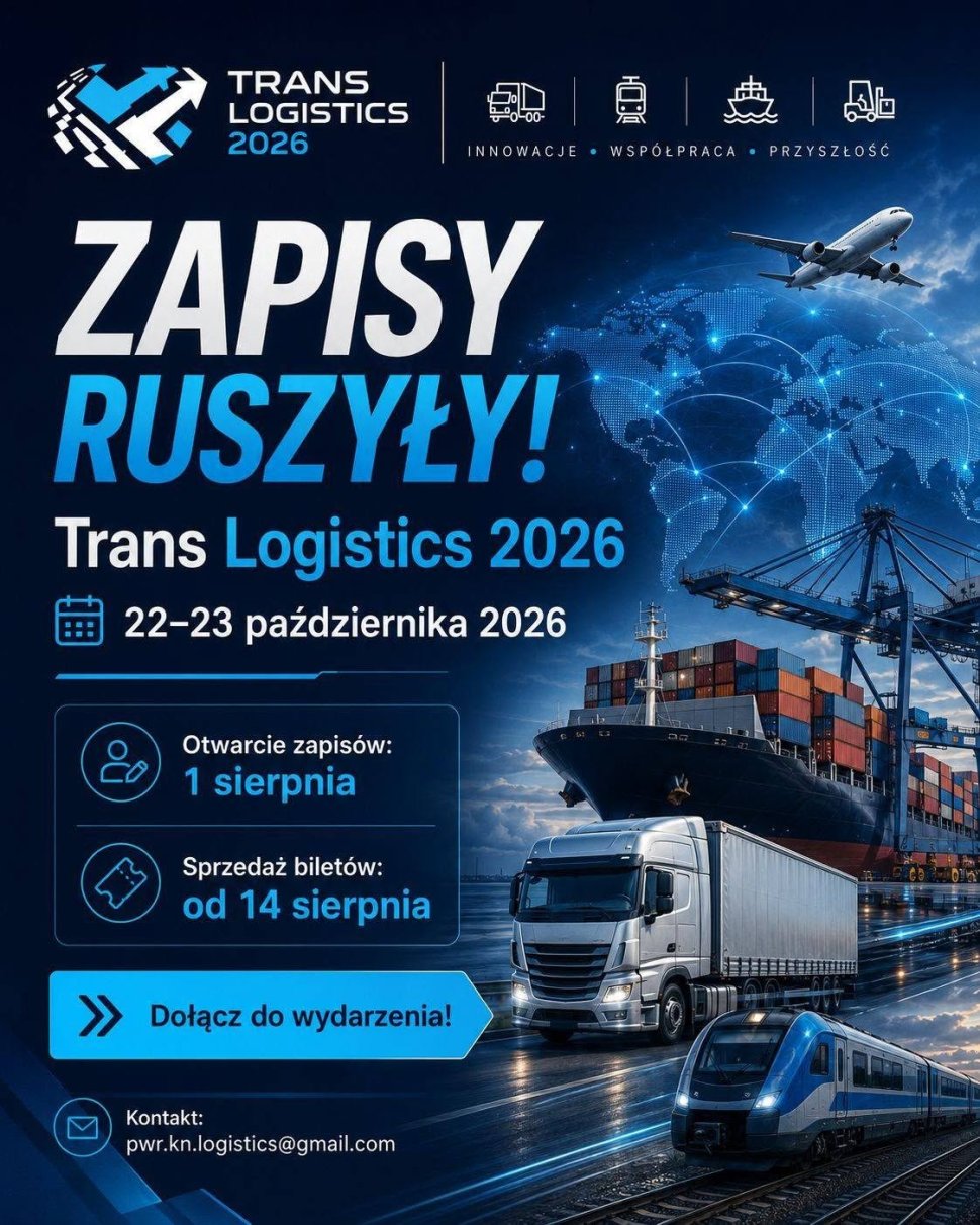 plakat TransLogistics zapisy