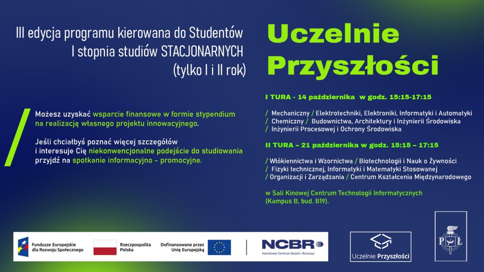 plakat uczelnie przyszłości