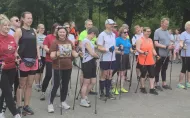 marsz Nordic Walking uczestnicy