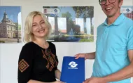 Podpisanie umowy podwójnego dyplomu z Narodowym Uniwersytetem Technicznym - Instytutem Politechnicznym w Charkowie