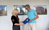 Podpisanie umowy podwójnego dyplomu z Narodowym Uniwersytetem Technicznym - Instytutem Politechnicznym w Charkowie