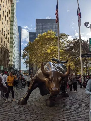 Symbol Wall Street