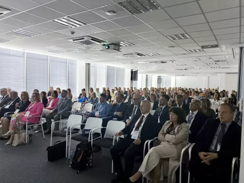 uczestnicy konferencji Bezpieczeństwo pracy zależy od ciebie