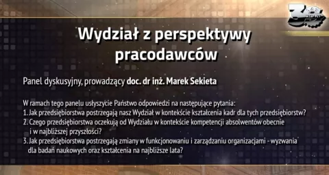 Jubileusz 30-lecia Wydziału