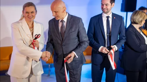 Minister Edukacji Narodowej - Pani Barbara Nowacka otworzyła BCU