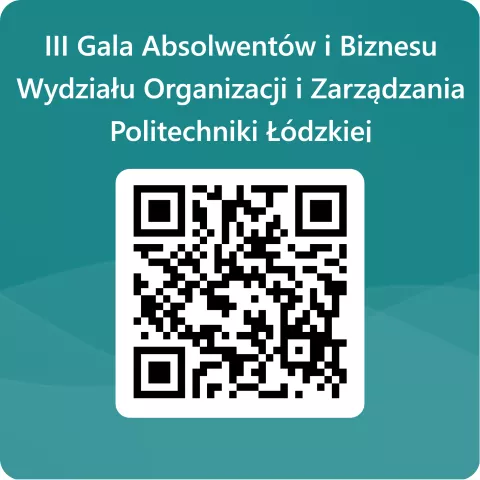 kod QR Gala Absolwenta i Biznesu