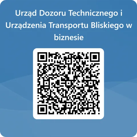 QRCode dla Urząd Dozoru Technicznego i Urządzenia Transportu Bliskiego w biznesie