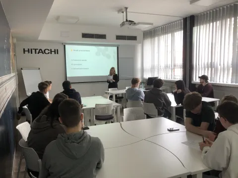 wizyta uczniów szkół ponadpodstawowych