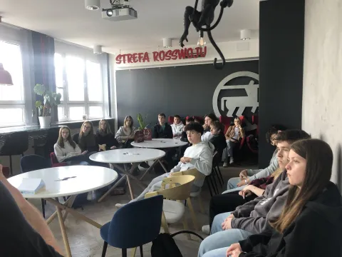 wizyta uczniów z Łowicza
