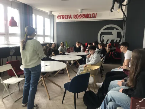 wizyta uczniów z Łowicza