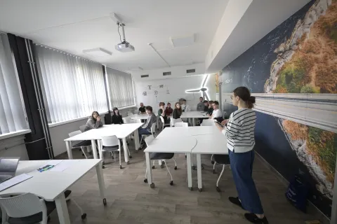 wizyta uczniów szkół ponadpodstawowych