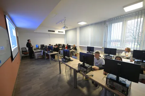 wizyta uczniów ze Świdwina