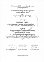 Chybalski - dyplom