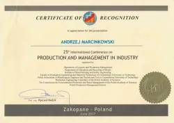 Production and Management in Industry