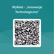 QRCode dla Wykład - „Innowacje Technologiczne”