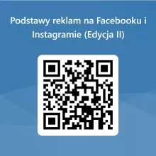 QRCode dla Podstawy reklam na Facebooku i Instagramie